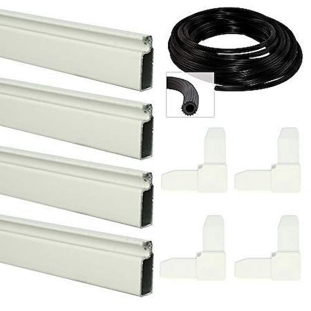 Wrs WRS Window Screen Frame Kit-5/163/436 087-02WHT-36-KIT